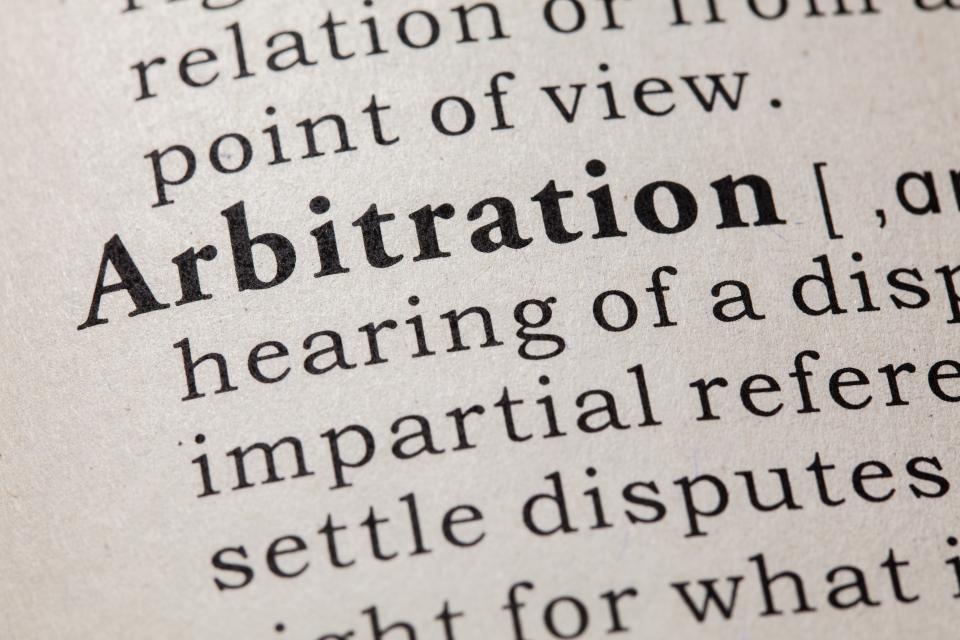 Arbitration text